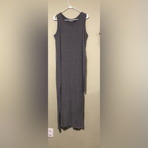 Athleta gray tee maxi dress